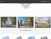 Tablet Screenshot of citypassports.com
